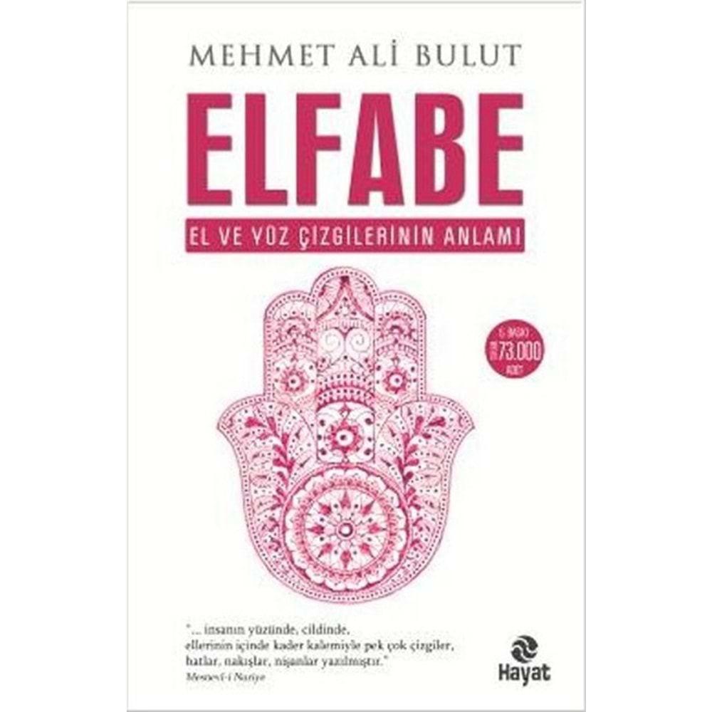 Elfabe El ve Yüz Çizgilerinin Anlamı - Mehmet Ali Bulut - Hayat Yayınc