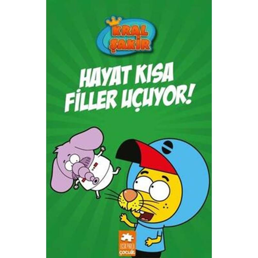 Kral Şakir Hayat Kısa Filler Uçuyor (Ciltli) - Varol Yaşaroğlu - Eksik Parça
