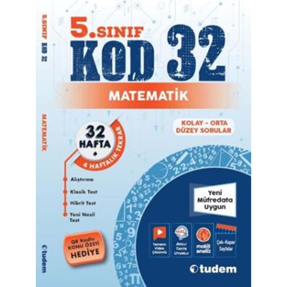 5. Sınıf Matematik Kod 32 - Kolektif - Tudem Yayınları
