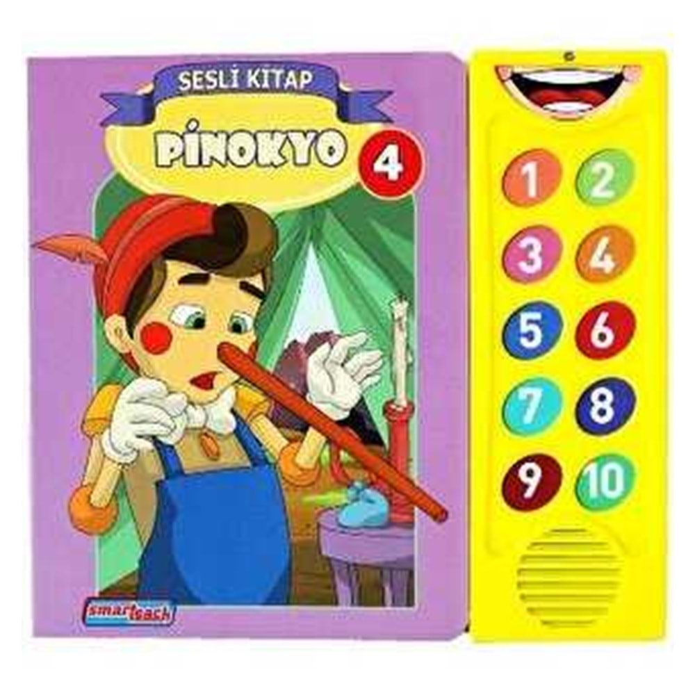 Pinokyo 4 Konuşan Sesli Kitaplar - Kolektif - Smarteach