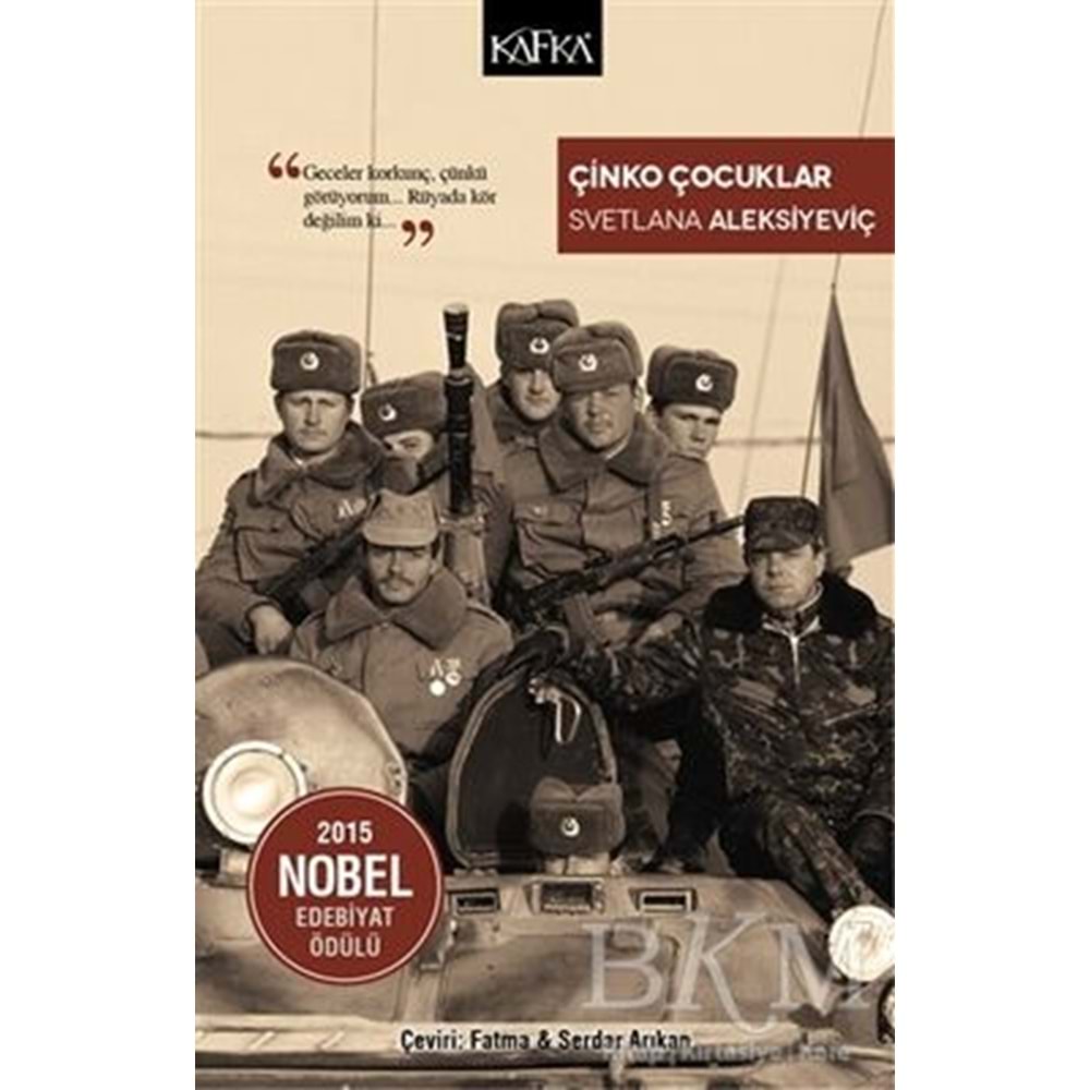 Çinko Çocuklar - Svetlana Aleksiyeviç - Kafka