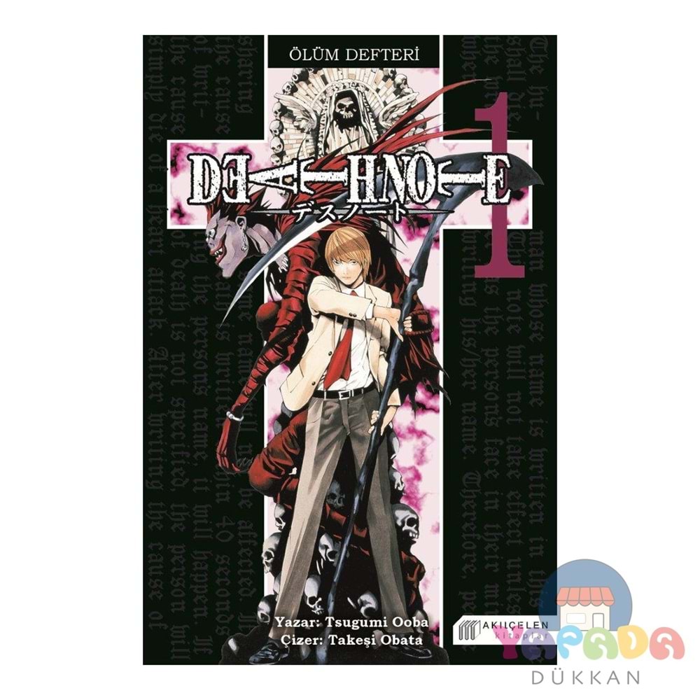 Death Note Ölüm Defteri 1 - Tsugumi Ooba - Akılçelen Kitaplar