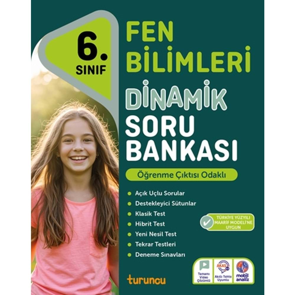6. Sınıf Fen Bilimleri Dinamik Soru Bankası - Kolektif - Tudem Yayınları
