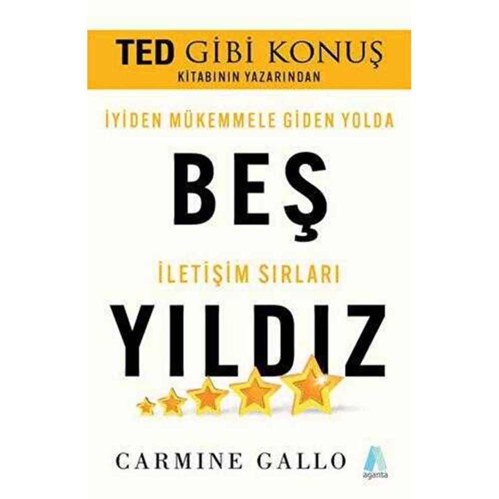 Beş Yıldız - Carmine Gallo - Aganta Kitap