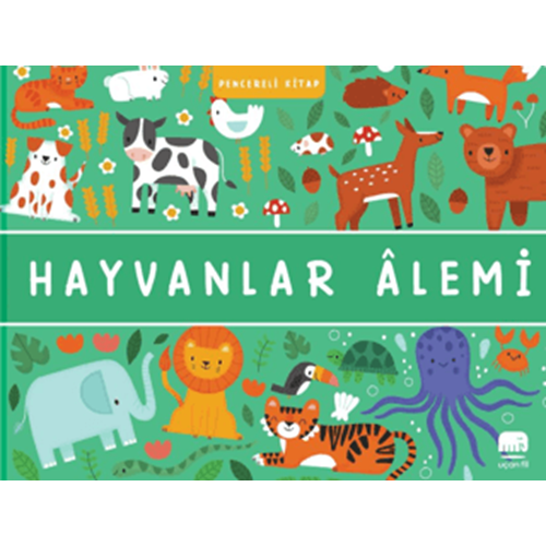 Hayvanlar Alemi Pencereli Kitap - Rebecca Weerasekera - Uçan Fil