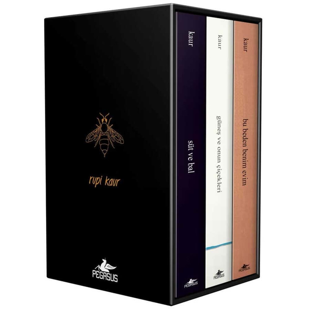 Rupi Kaur Şiir Koleksiyonu Kutulu Özel Set (3 Kitap) Pegasus Yayınları