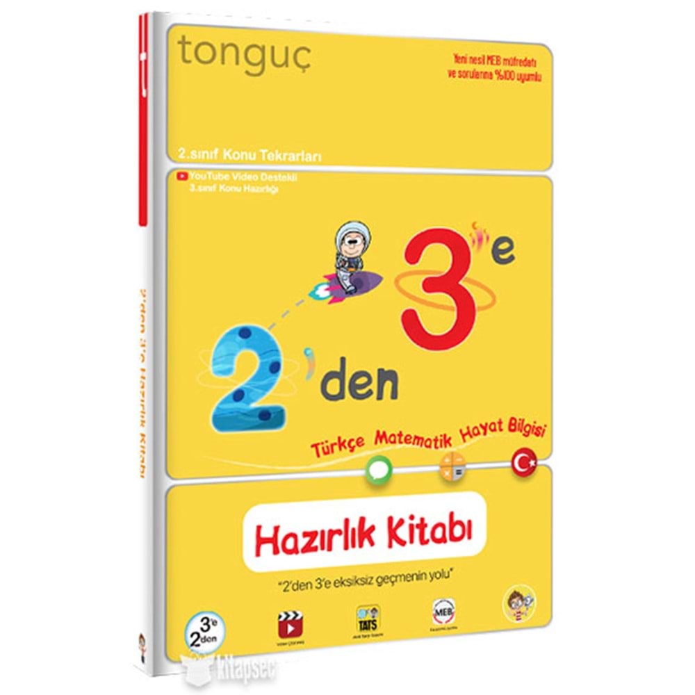 2 den 3 e hazırlık kitabı - Kolektif - Tonguç Akademi