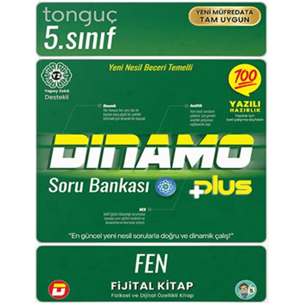 5. Sınıf Fen Bilimleri Dinamo Soru Bankası - Kolektif - Tonguç Akademi