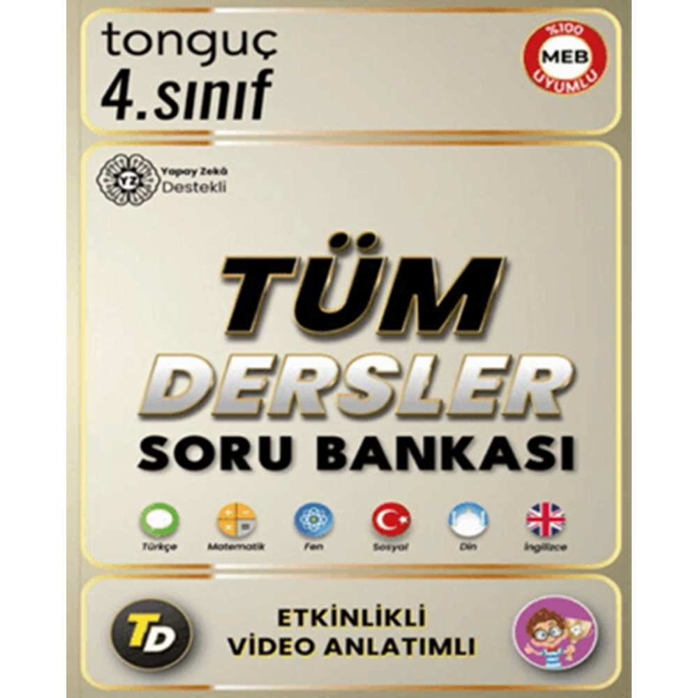 4. Sınıf Tüm Dersler Soru Bankası - Kolektif - Tonguç Akademi