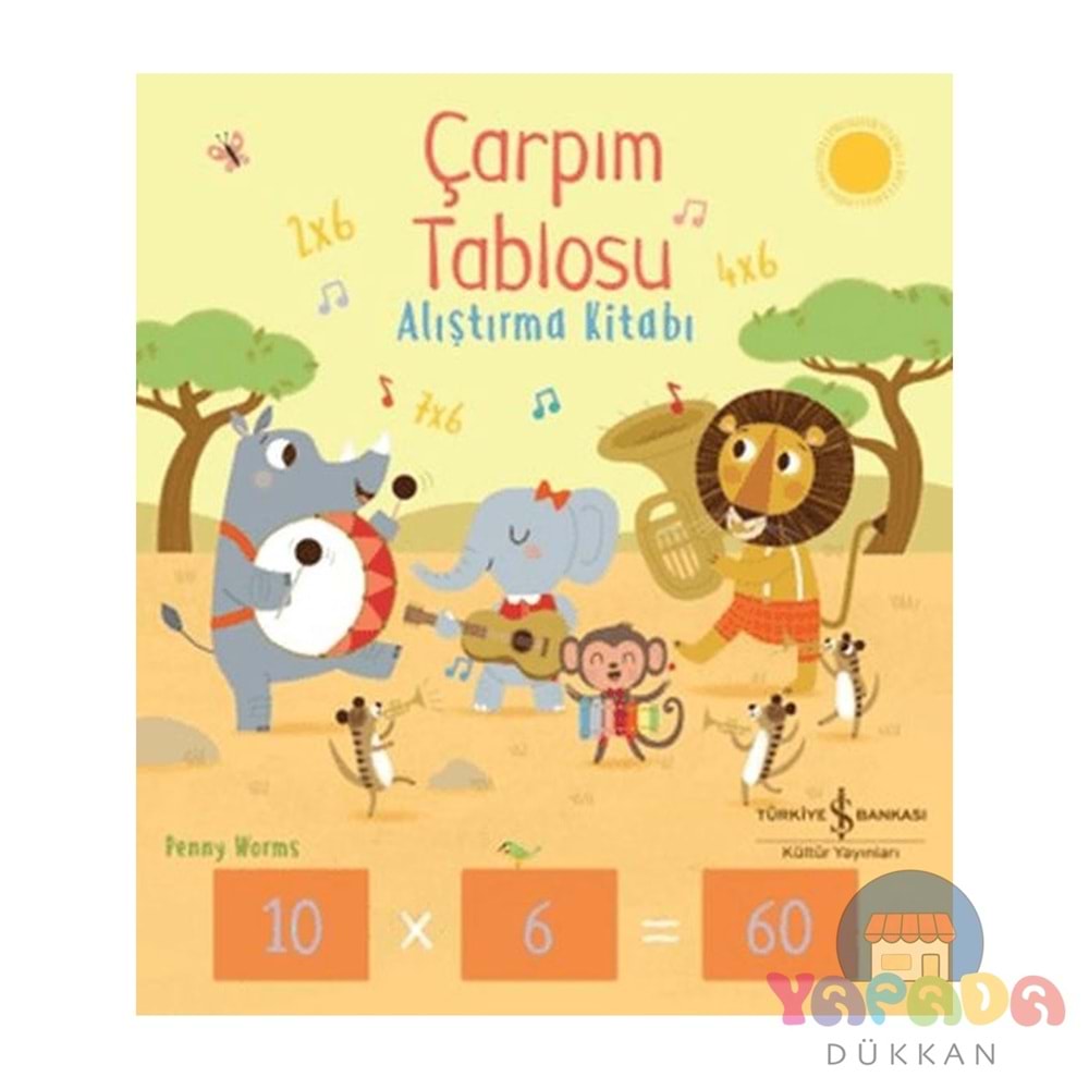 Çarpım Tablosu Alıştırma Kitabı - Penny Worms - İş Bankası Kültür Yayınları