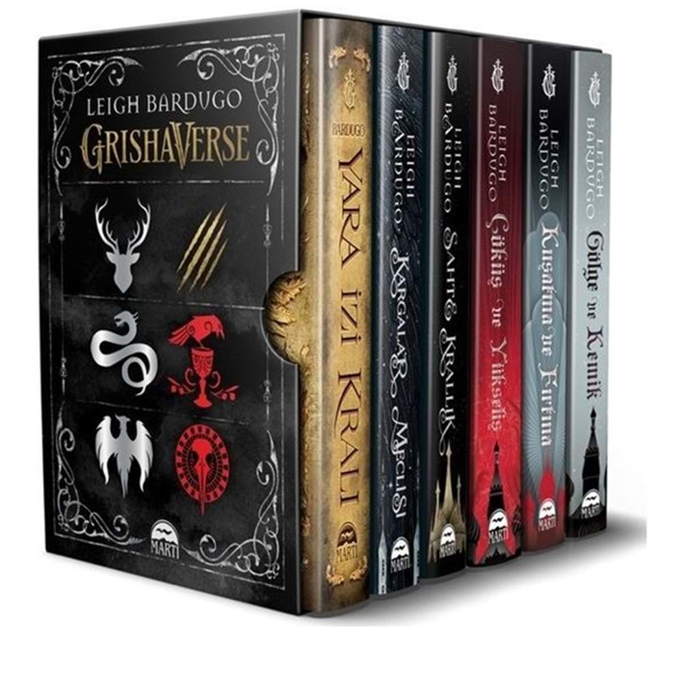 Leigh Bardugo Kutu Set 1 6 Kitap Takım - Leigh Bardugo - Martı Yayınları