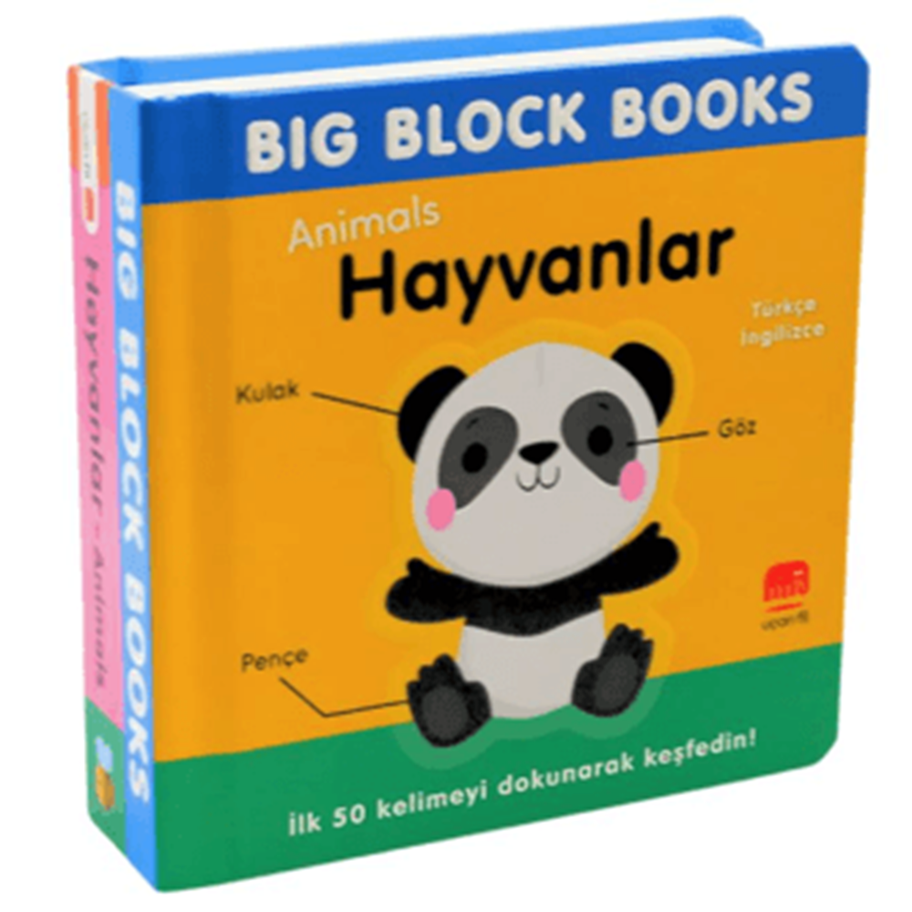 Big Block Books - Hayvanlar (Animal) - Kolektif - Uçan Fil Yayınları