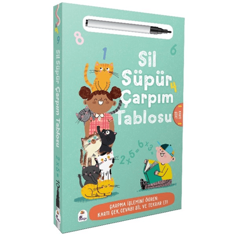 Sil Süpür - Çarpım Tablosu CİLTLİ - Kolektif - İndigo Çocuk