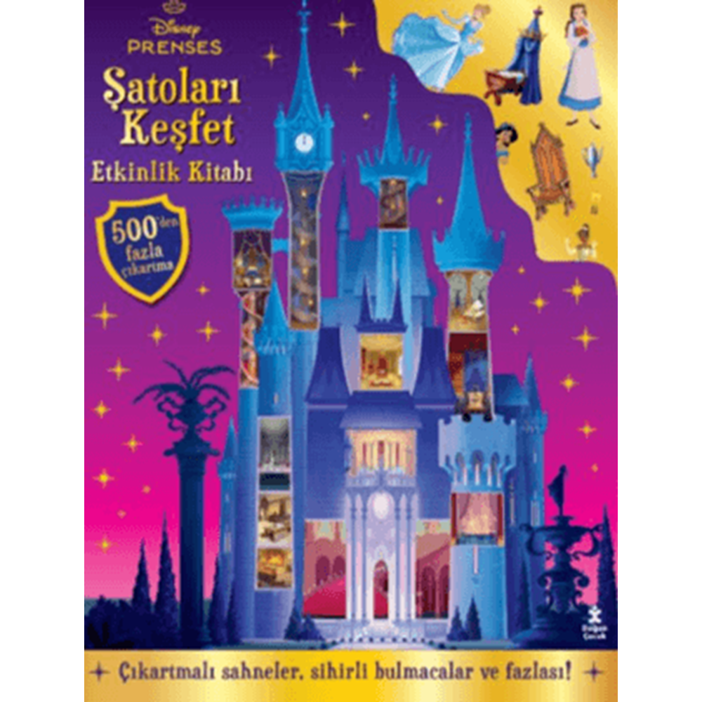 Disney Prenses – Şatoları Keşfet Etkinlik Kitabı - Kolektif - Doğan Çocuk