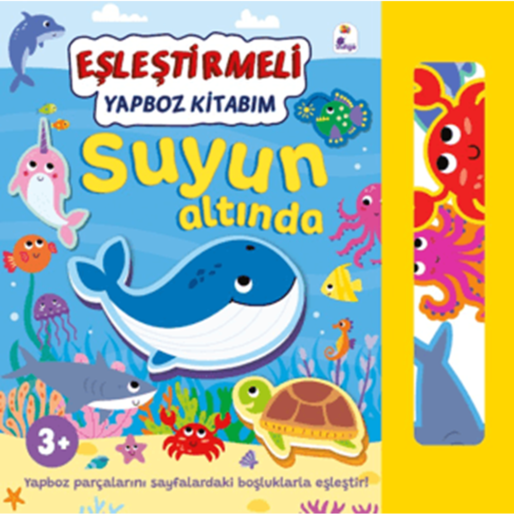 Eşleştirmeli Yap-Boz Kitabım: Suyun Altında CİLTLİ - Kolektif - İndigo Çocuk