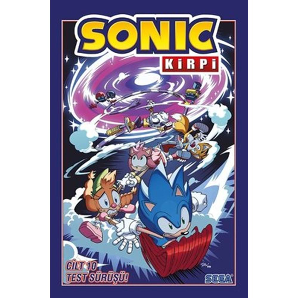 Kirpi Sonic Cilt 10 Test Sürüşü - Evan Stanley - Presstij Kitap