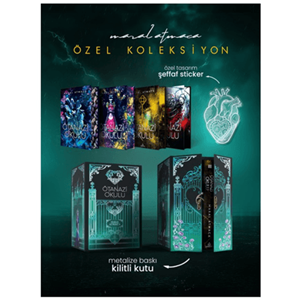 Ötanazi Okulu Serisi - Yan Boyamalı Kilitli Koleksiyon Kutu (Ciltli) - Maral Atmaca - Ephesus Yayınları