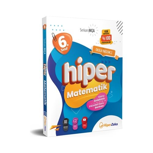 2026 6. Sınıf Hiper Matematik Konu Anlatımlı & Etkinlikli Soru Bankası | Serkan AKÇA