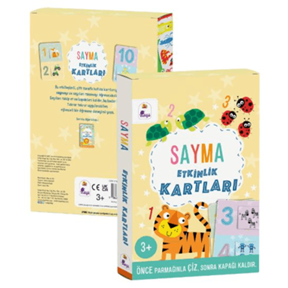 Sayma Etkinlik Kartları CİLTLİ - Kolektif - İndigo Çocuk