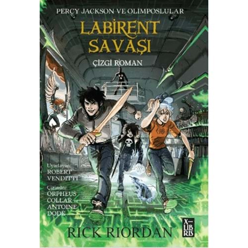 Percy Jackson ve Olimposlular Labirent Savaşı (Çizgi Roman) - Rick Riordan - Xlibris