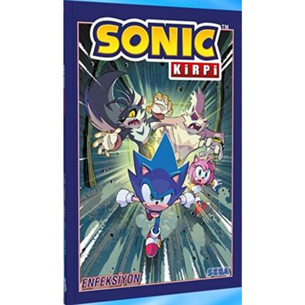 Kirpi Sonic Cilt 4 - Enfeksiyon - Ian Flynn - Presstij Kitap