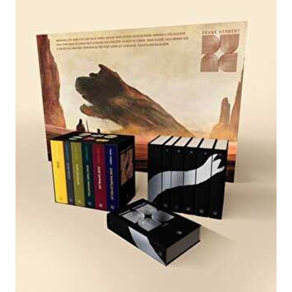 Dune Ciltli Kutu Set (6 Kitap Takım) - Frank Herbert -İthaki Yayınları