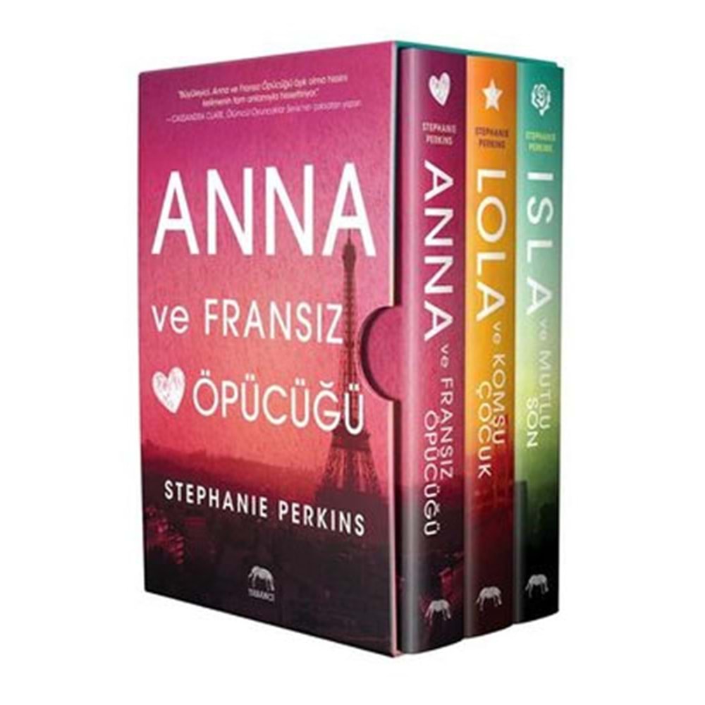 Anna-Lola-Isla Kutu Seti (3 Kitap Takım)Ciltli - Stephanie Perkins