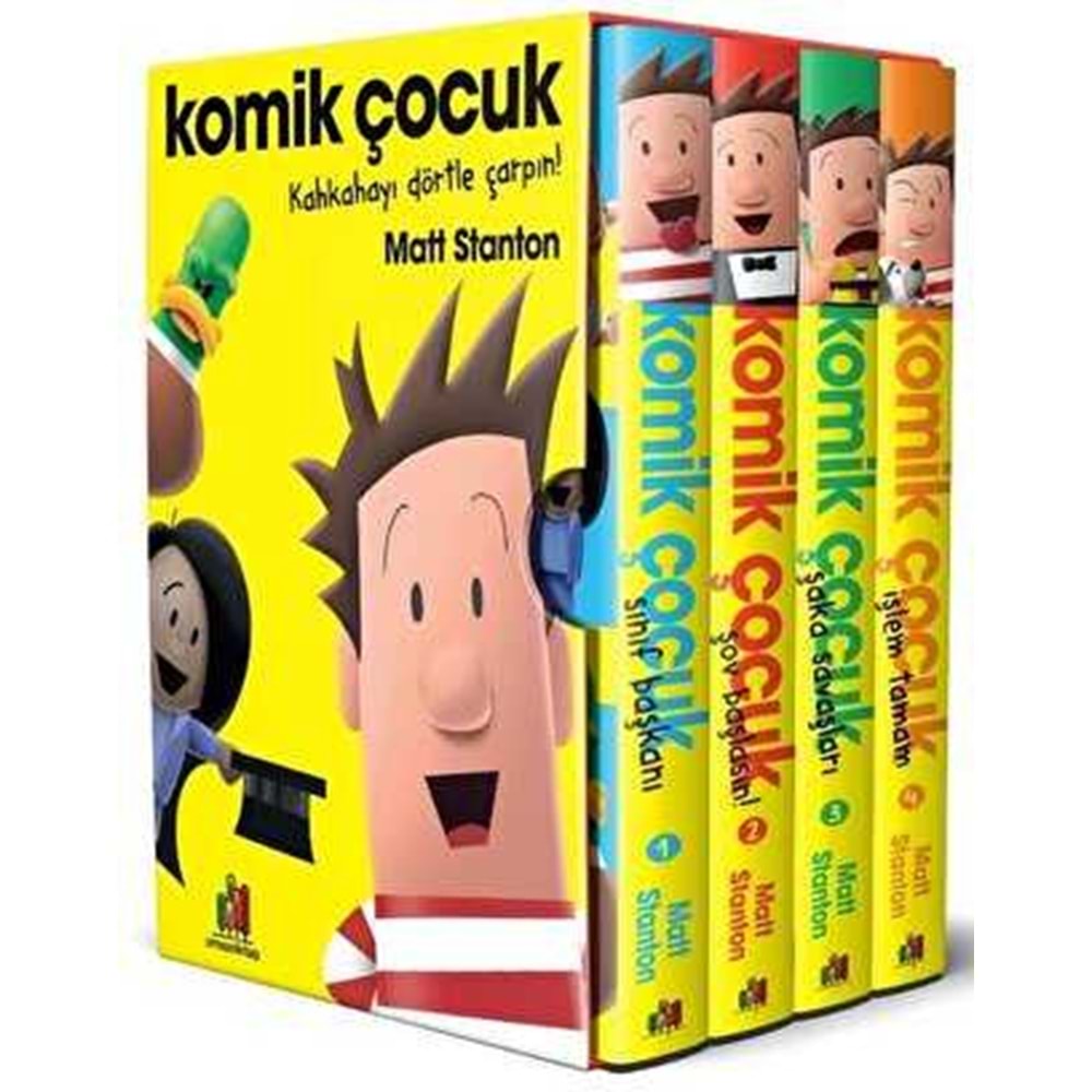 Komik Çocuk Seti 4 Kitap Takım - Matt Stanton - Orman Kitap