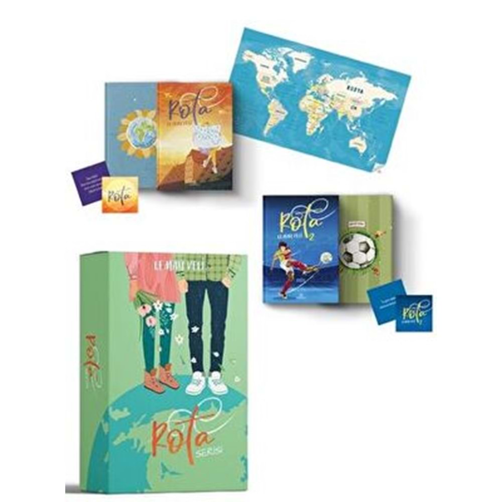 Rota 2 (Ciltli Hediyeli Özel Kutu 2 Kitap) - Leman Veli - Ephesus Yay
