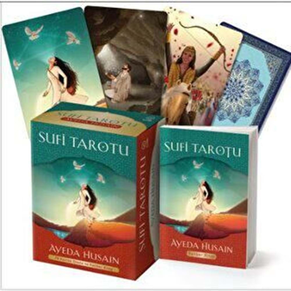 Sufi Tarotu 78 Kartlık Deste ve Rehber Kitap - Ayeda Husain - Butik