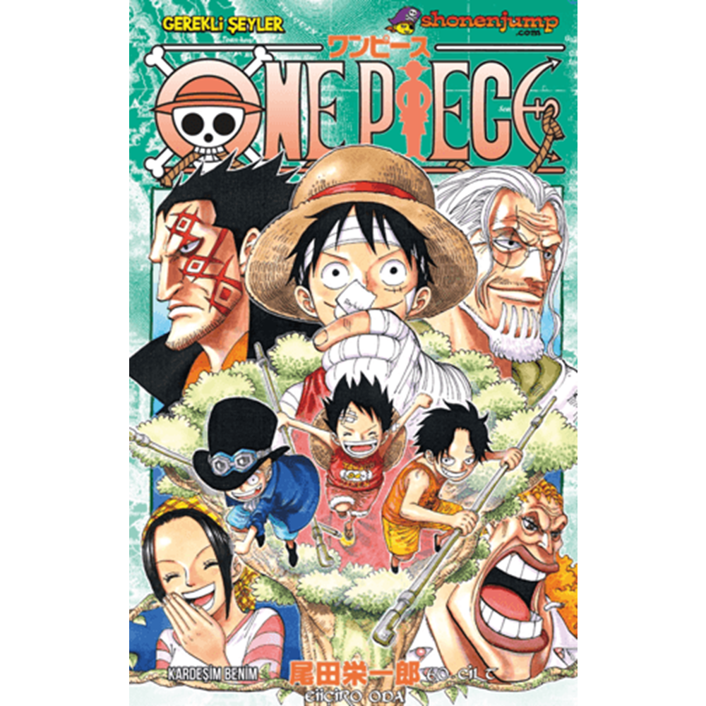One Piece 60. Cilt - Kardeşim Benim - Eiiçiro Oda