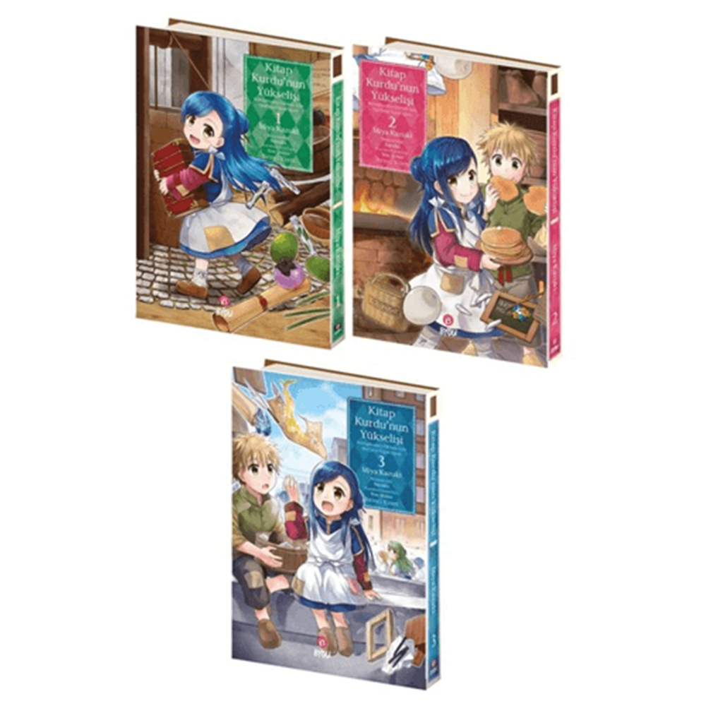 Kitap Kurdu'nun Yükselişi (3 Kitap Set) - Miya Kazuki - Beta Byou
