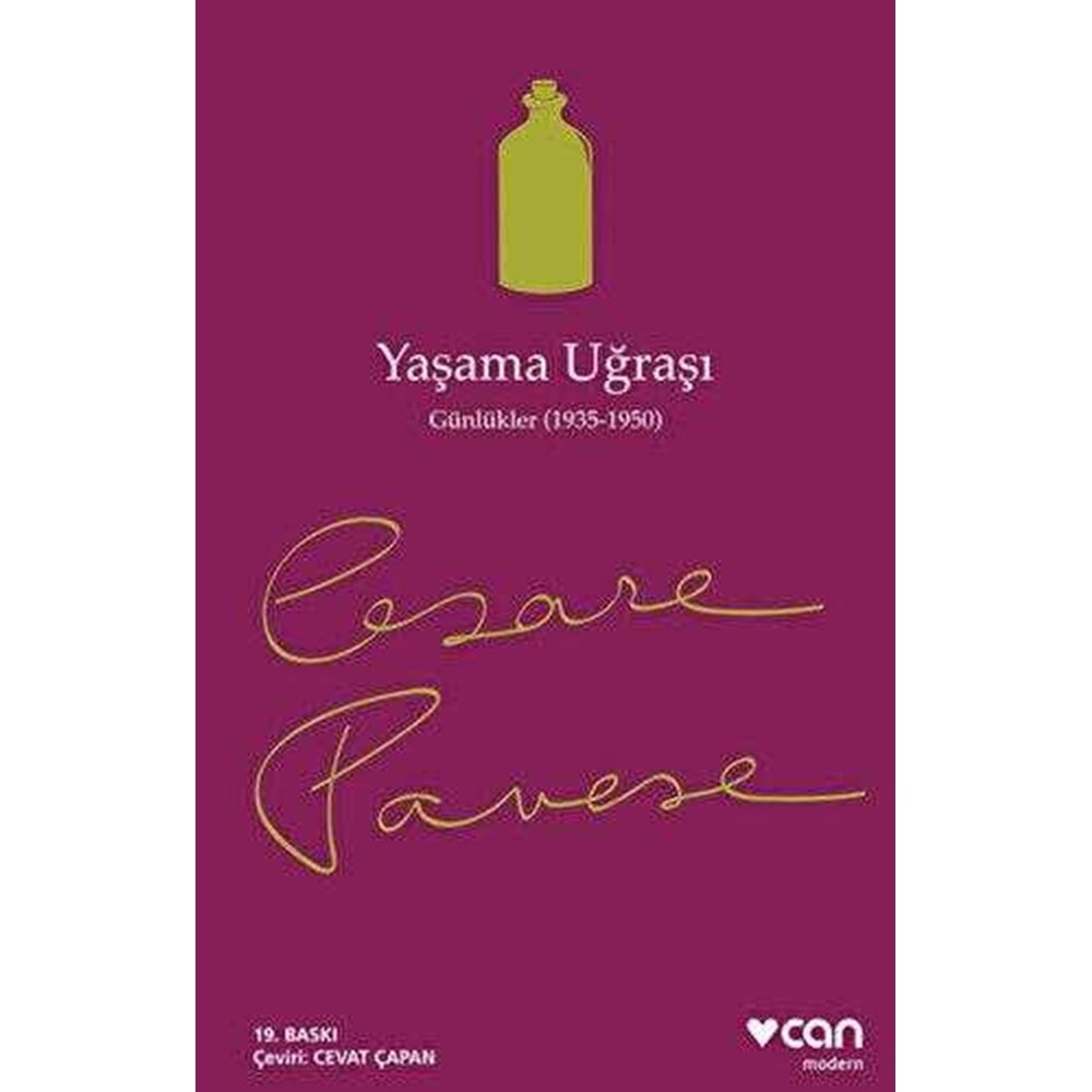 Yaşama Uğraşı / Günlük (1935-1950) - Cesare Pavese - Can Yay.