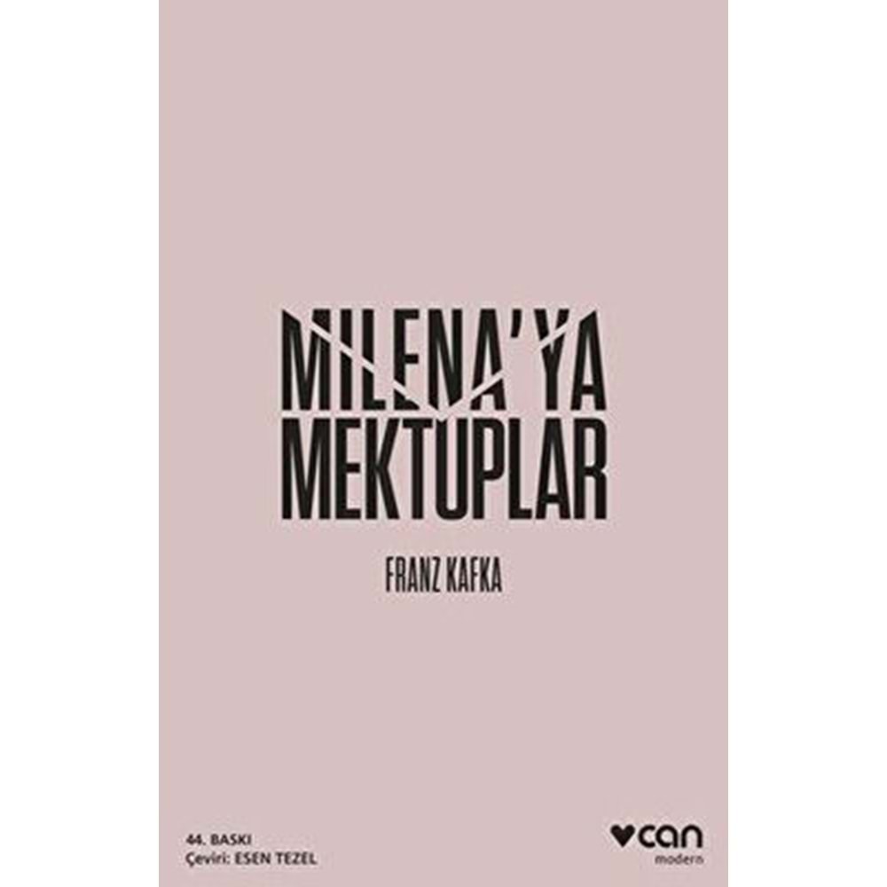 Milena'ya Mektuplar - Franz Kafka - Can Yayınları