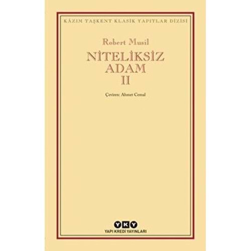 Niteliksiz Adam 2 - Robert Musil - YKY.