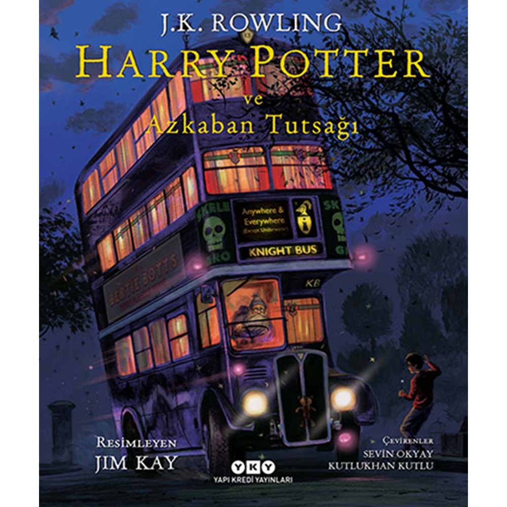 Harry Potter ve Azkaban Tutsağı 3 (Resimli Özel Baskı) Ciltli - J. K. Rowling - Yapı Kredi Yayınları