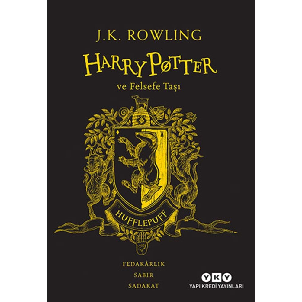 Harry Potter ve Felsefe Taşı 20. Yıl Hufflepuff Özel Baskısı - J. K. Rowling - Yapı Kredi Yay.