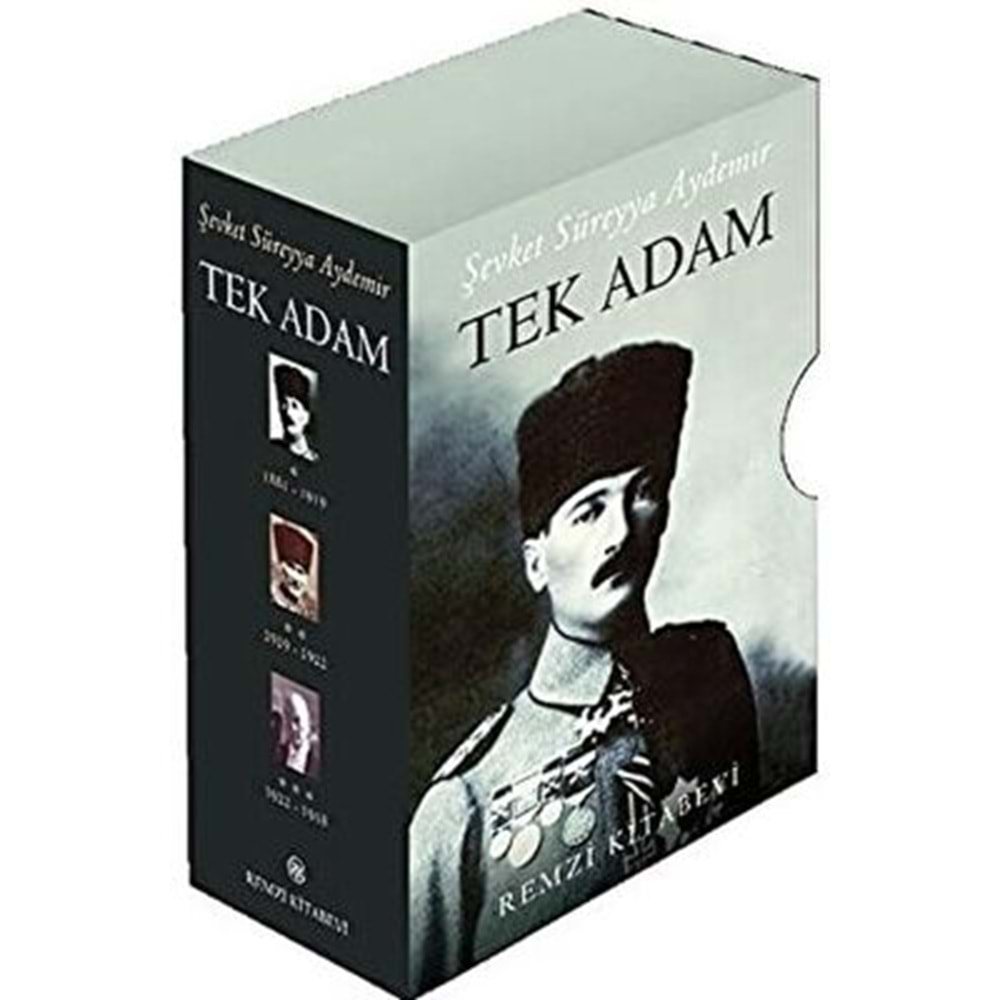 Tek Adam 3 Cilt Takım (Büyük Boy) - Şevket Süreyya Aydemir