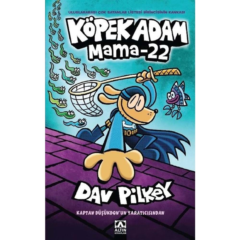 Köpek Adam 08 Mama 22 - Dav Pilkey - Altın Kitaplar