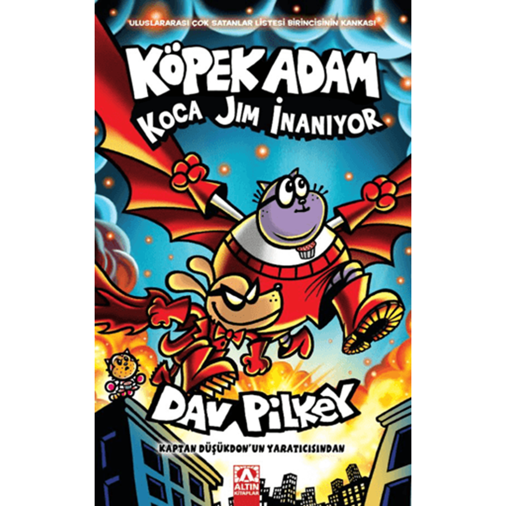 Köpek Adam 14 Koca Jim İnanıyor - Dav Pilkey - Altın Kitaplar