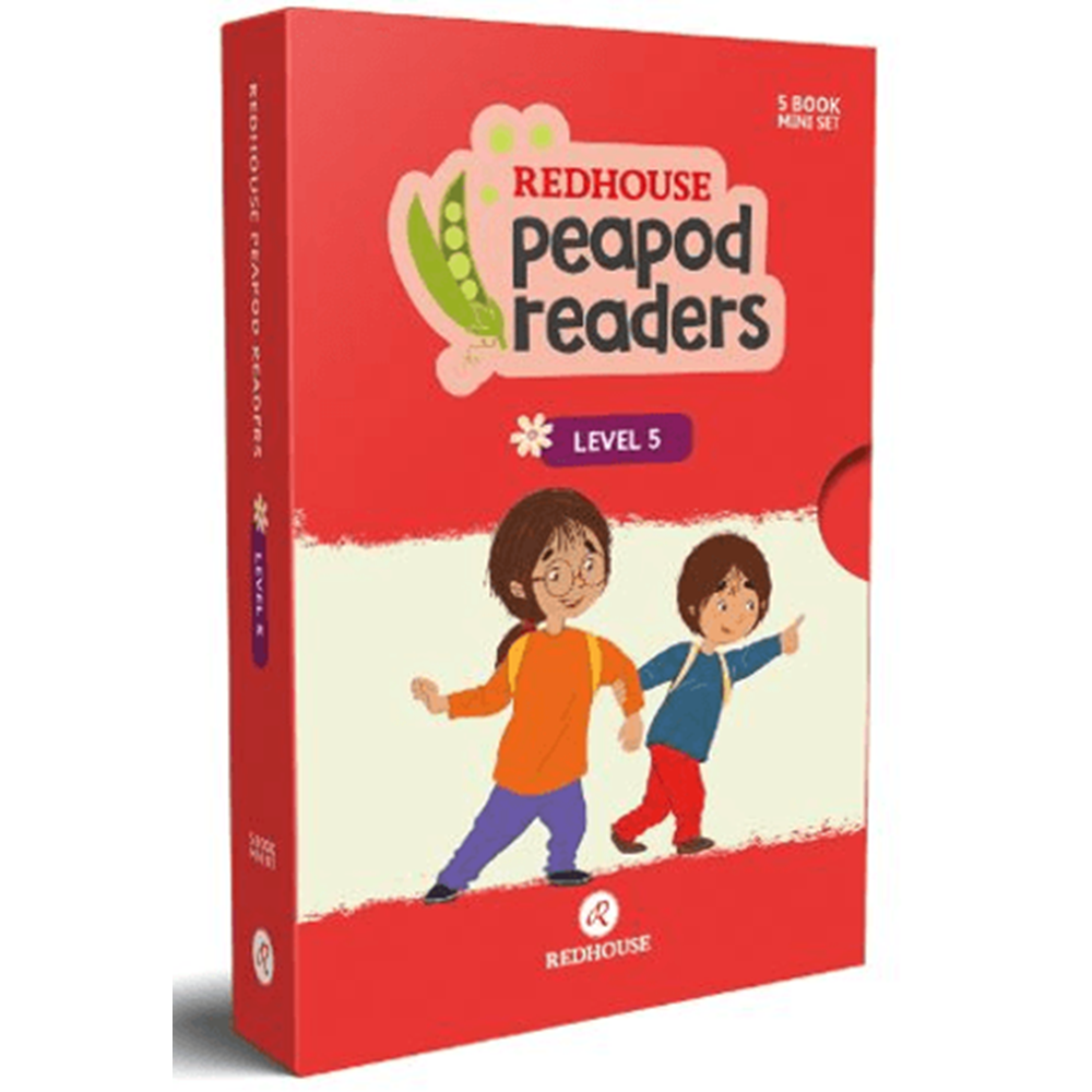 Redhouse Peapod Readers İngilizce Hikaye Seti 5 Kutulu Ürün - Redhouse Yayınları