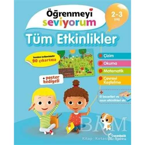 Tüm Etkinlikler - Öğrenmeyi Seviyorum 2-3 Yaş - Kolektif - Uçanbalık