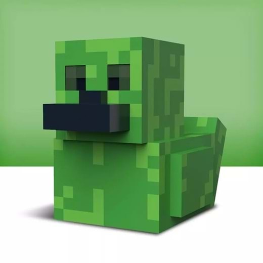 Minecraft Creeper ördek figür