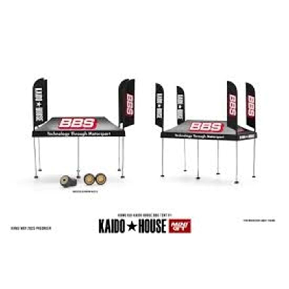 Mini GT 1/64 Kaido House BBS Tent V1