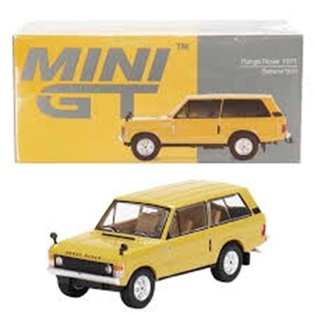 Mini GT 1/64 Range Rover 1971 Bahama Gold