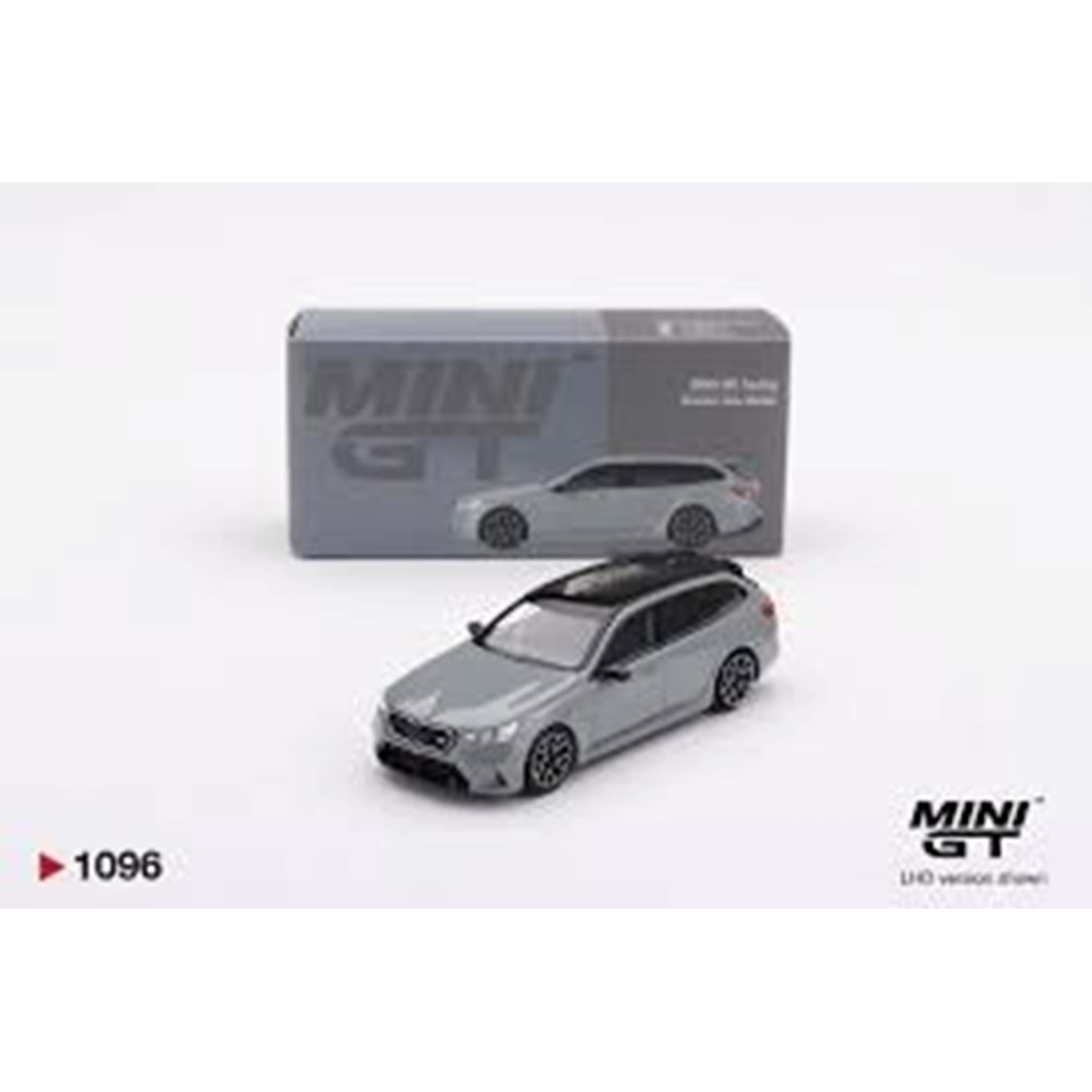 Mini GT 1/64 LB BMW M5 Touring Brooklyn Grey Metallic
