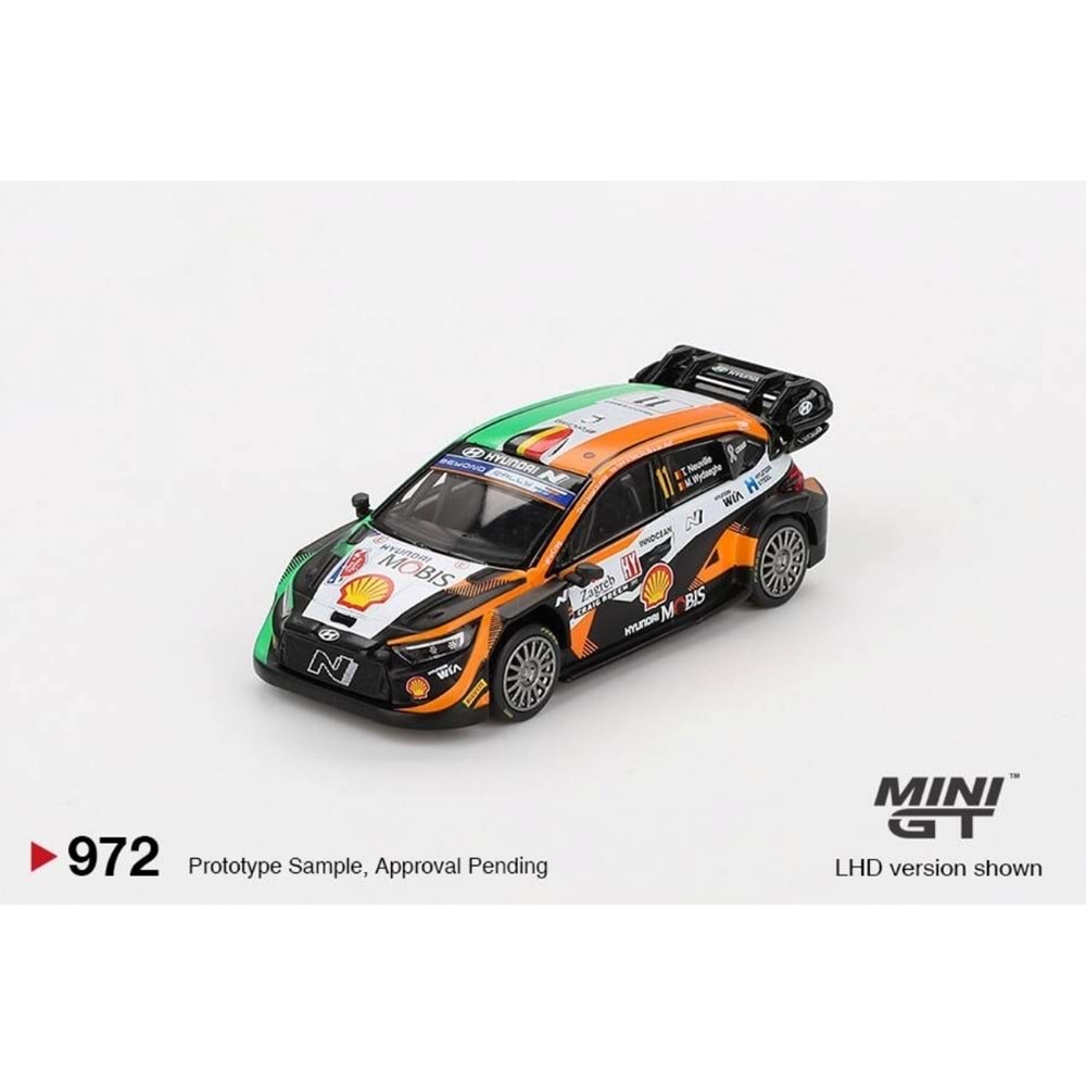 Mini GT 1/64 Hyundai i20 N Rally1 Power Stage Winner