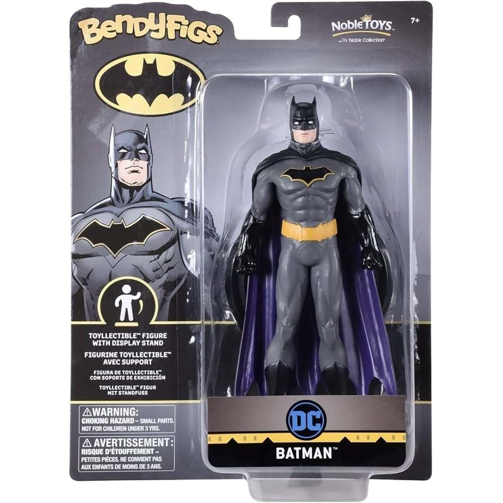 Noble Collection- Bendyfigs Dc Comics Batman Ayaklı Figür