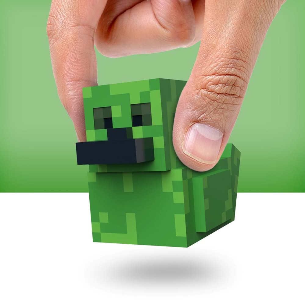 Tubbz Mini Minecraft Creeper Cosplay Ördek Figür