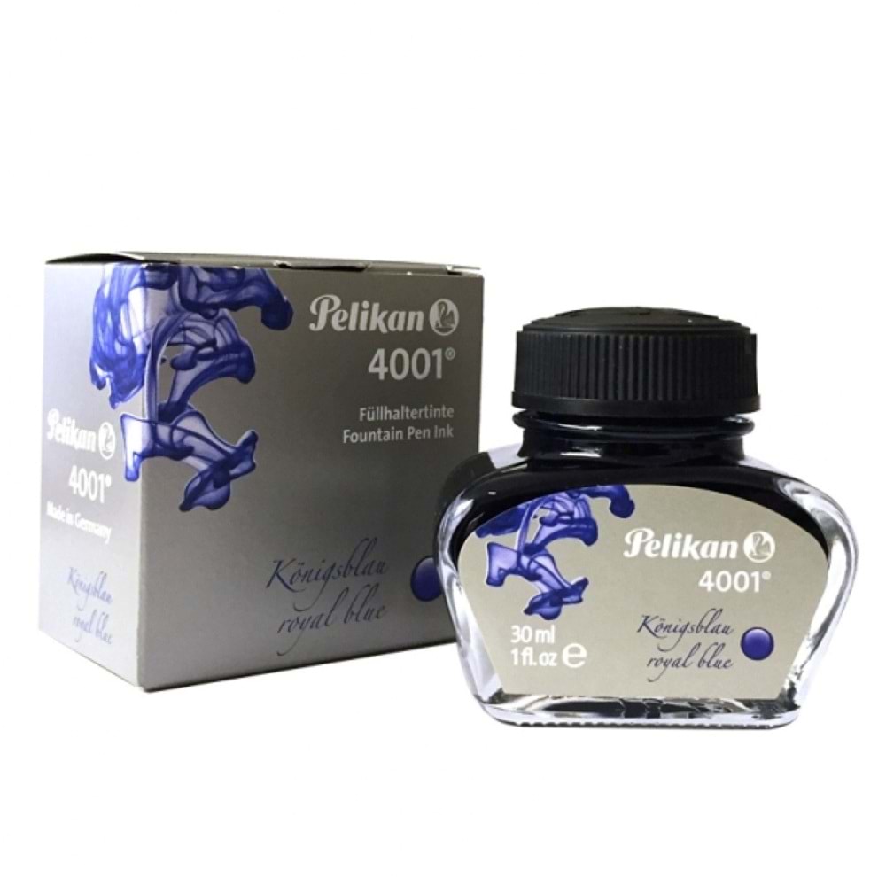 Pelikan 4001 Dolma Kalem Mürekkebi 30ml Mavi